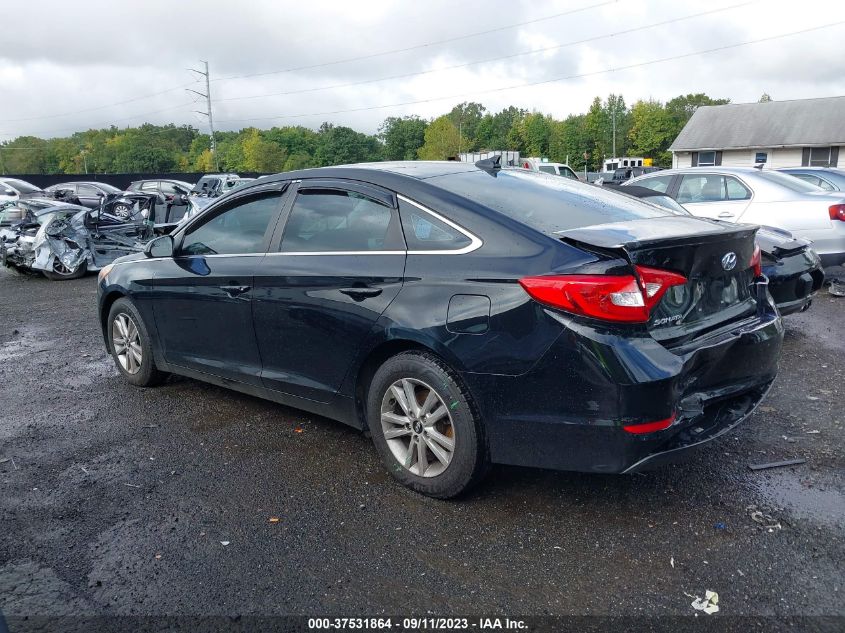 2015 HYUNDAI SONATA 2.4L SE - 5NPE24AF9FH197031