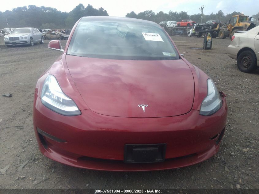 2018 TESLA MODEL 3 RANGE BATTERY - 5YJ3E1EA6JF027552