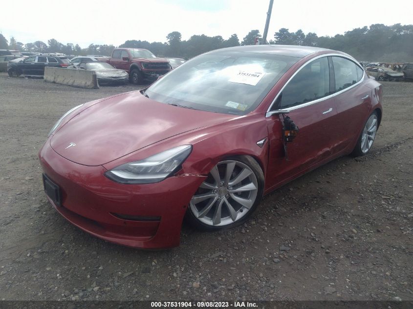 2018 TESLA MODEL 3 RANGE BATTERY - 5YJ3E1EA6JF027552