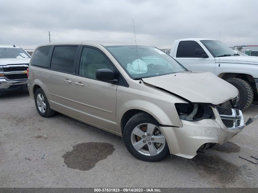 2013 DODGE GRAND CARAVAN SE - 2C4RDGBG1DR733765
