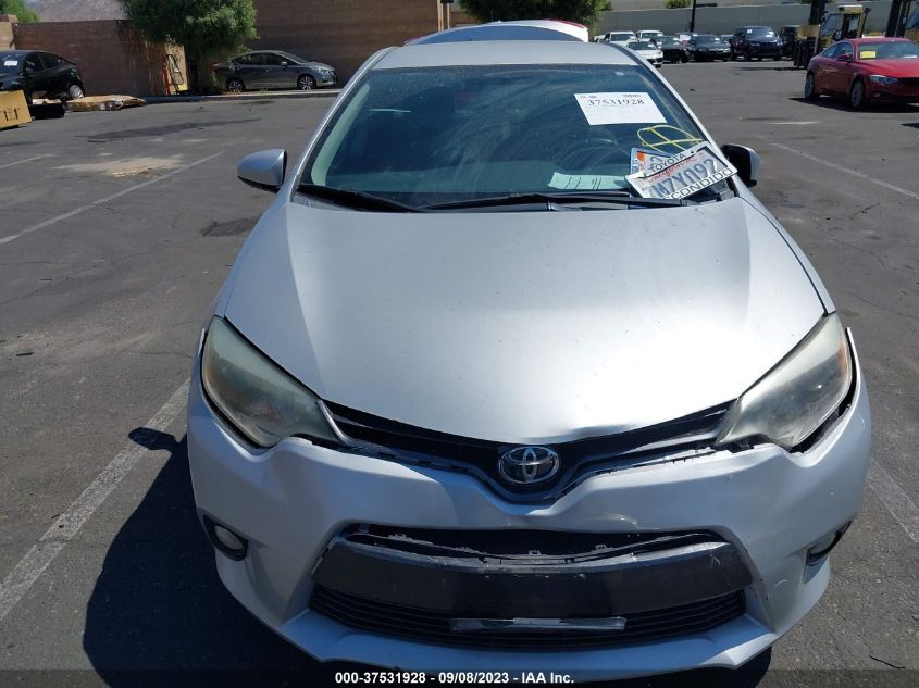 2015 TOYOTA COROLLA LE - 5YFBURHE6FP352841