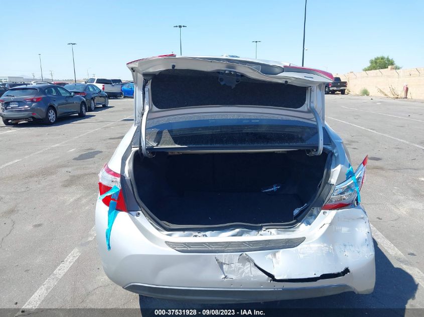 2015 TOYOTA COROLLA LE - 5YFBURHE6FP352841