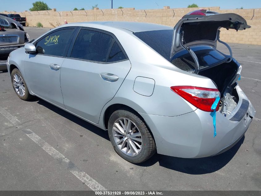 2015 TOYOTA COROLLA LE - 5YFBURHE6FP352841