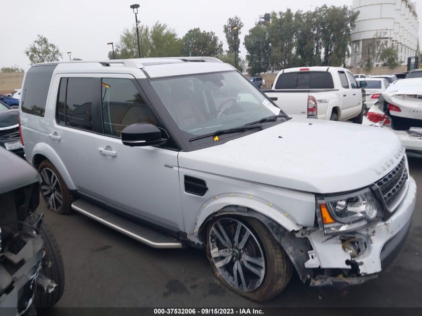 2016 LAND ROVER LR4 HSE LUX - SALAK2V64GA842618