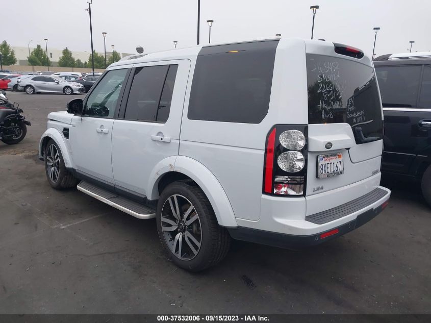 2016 LAND ROVER LR4 HSE LUX - SALAK2V64GA842618