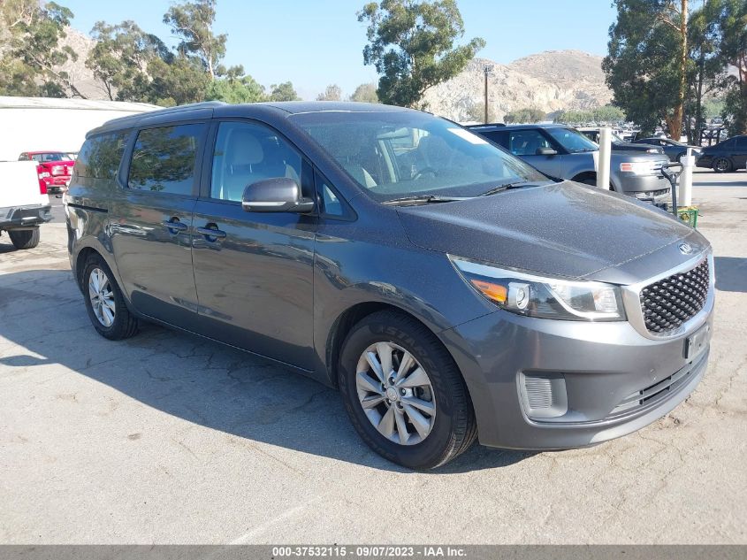 2015 KIA SEDONA LX - KNDMB5C10F6059780
