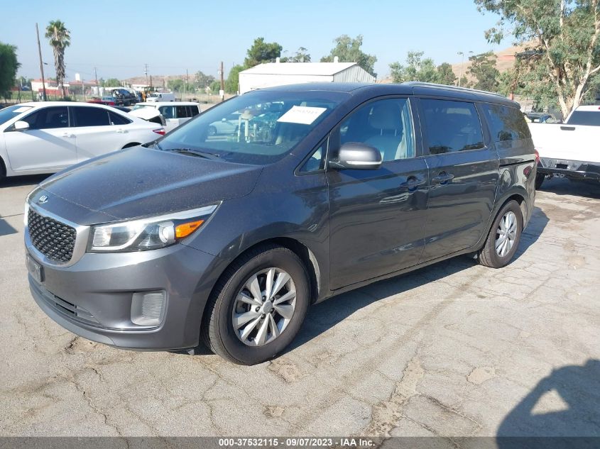 2015 KIA SEDONA LX - KNDMB5C10F6059780