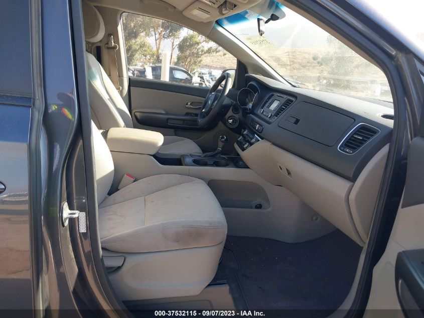 2015 KIA SEDONA LX - KNDMB5C10F6059780