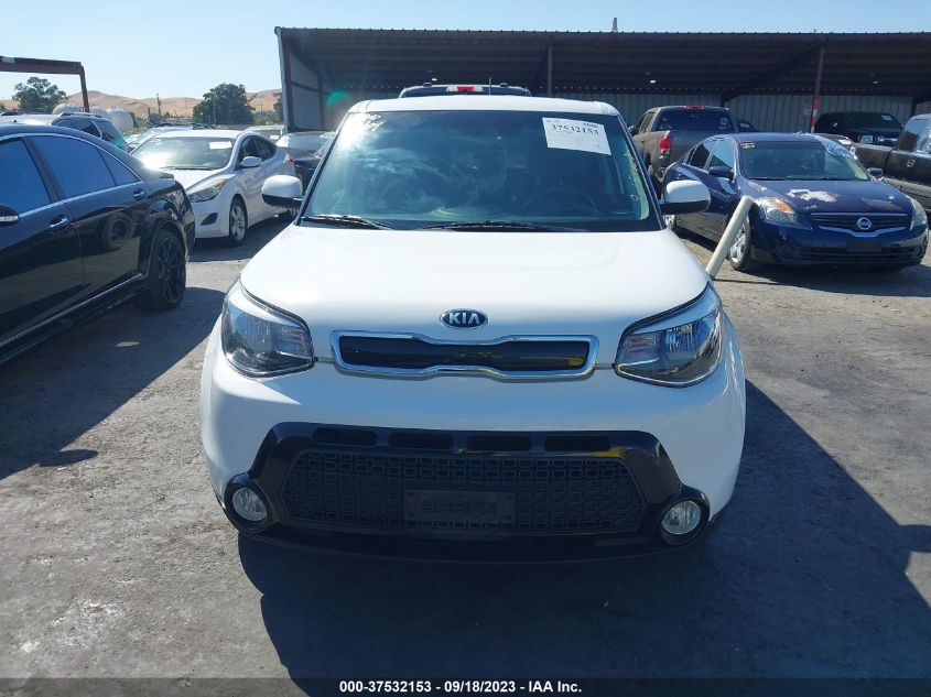 2016 KIA SOUL + - KNDJP3A50G7324384
