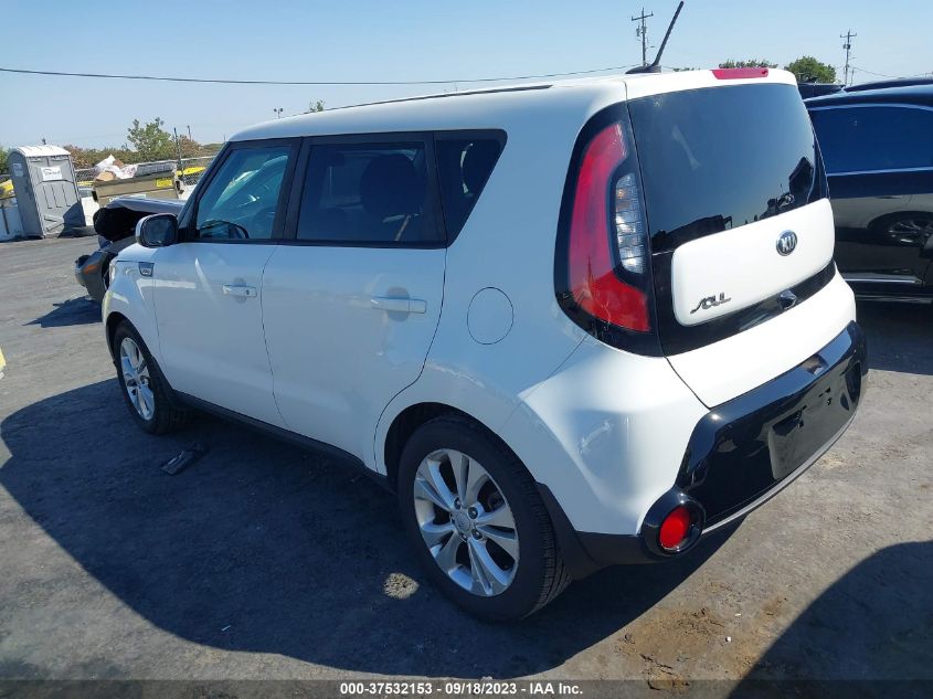 2016 KIA SOUL + - KNDJP3A50G7324384