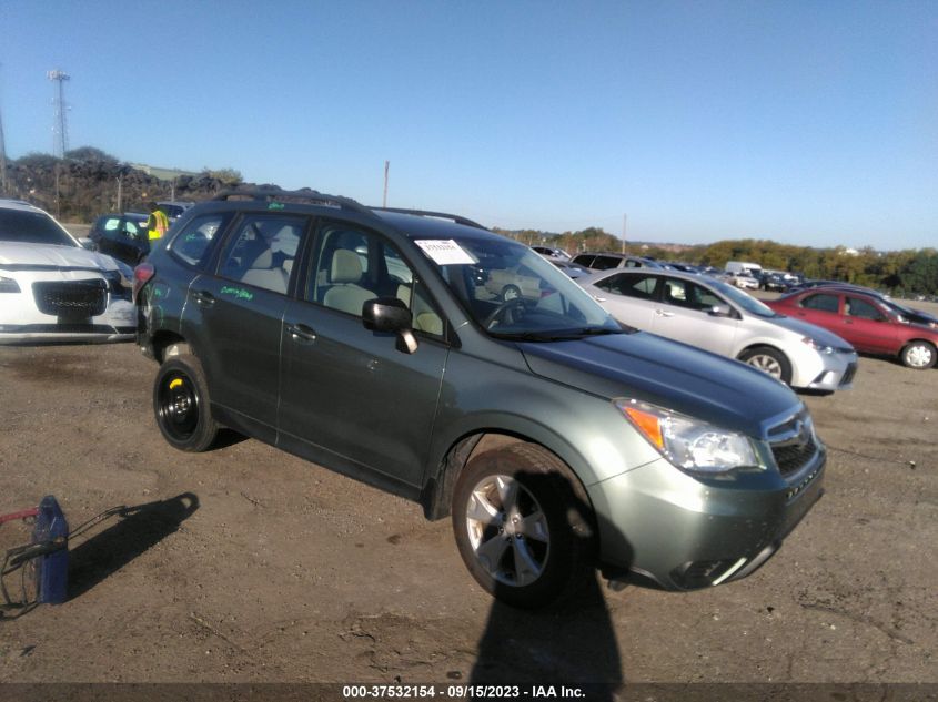 2015 SUBARU FORESTER 2.5I - JF2SJABC8FH547886