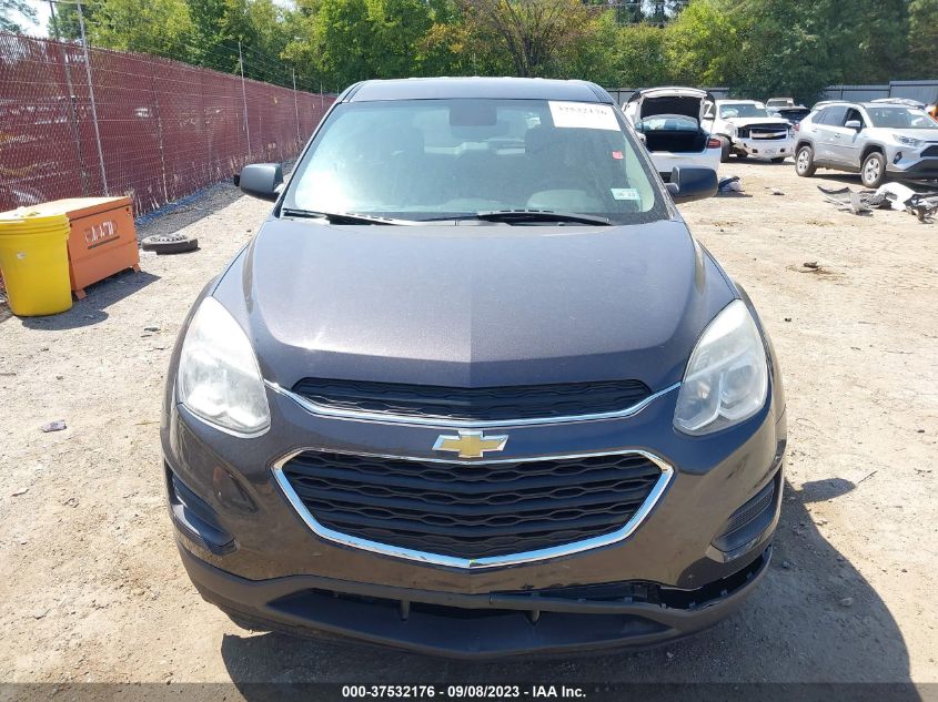 2016 CHEVROLET EQUINOX LS - 2GNALBEK1G6262653