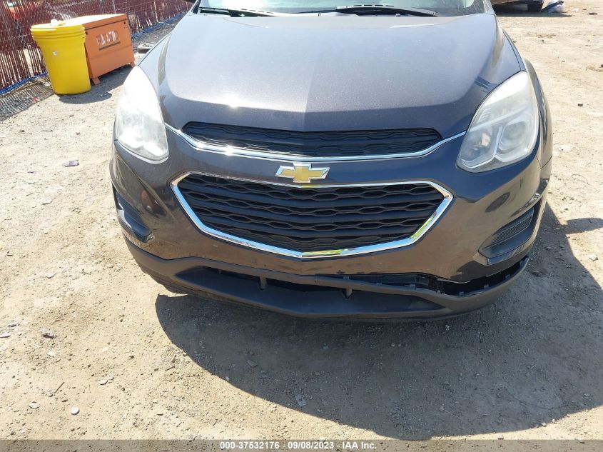 2016 CHEVROLET EQUINOX LS - 2GNALBEK1G6262653
