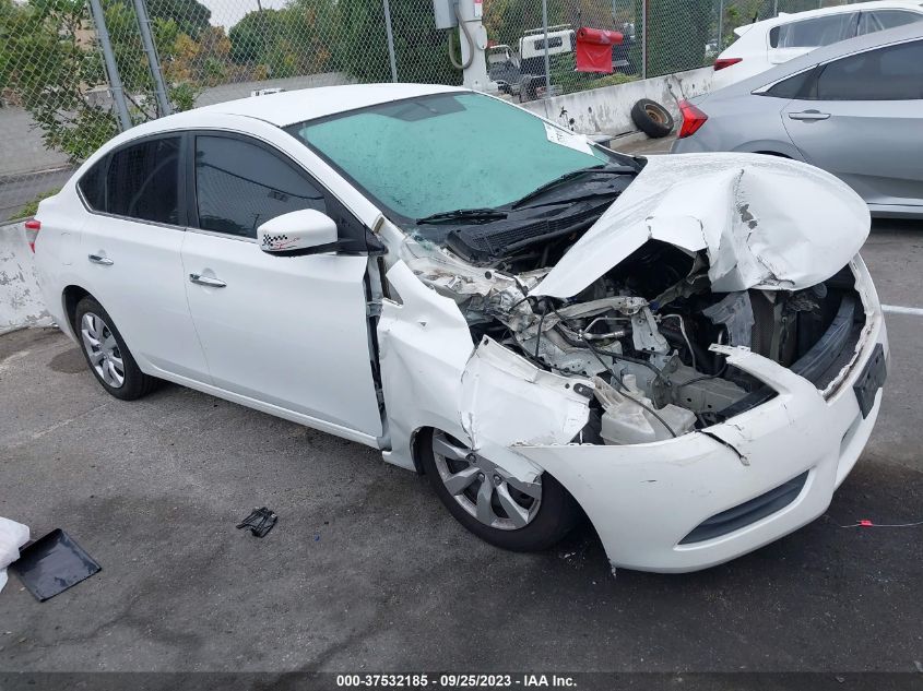 2014 NISSAN SENTRA S - 3N1AB7APXEY321188