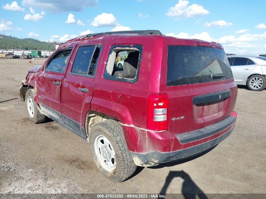 2015 JEEP PATRIOT SPORT - 1C4NJRBB1FD244327