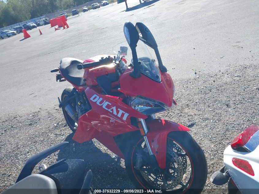 2017 DUCATI SUPERSPORT - ZDMVABDS2HB000709