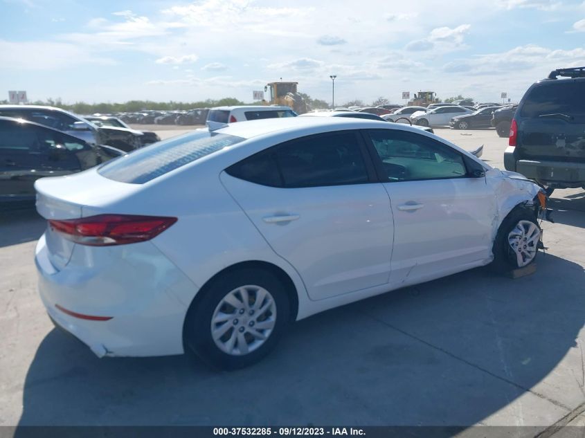 2018 HYUNDAI ELANTRA SE - 5NPD74LF1JH400691