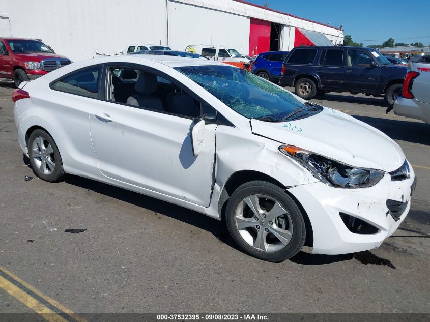 2013 HYUNDAI ELANTRA COUPE GS PZEV - KMHDH6AE8DU000958