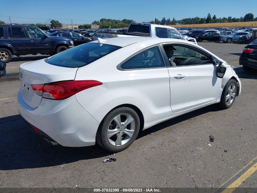 2013 HYUNDAI ELANTRA COUPE GS PZEV KMHDH6AE8DU000958