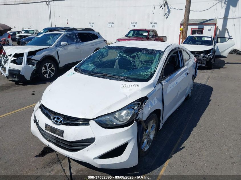 2013 HYUNDAI ELANTRA COUPE GS PZEV KMHDH6AE8DU000958