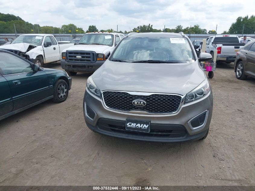 2016 KIA SORENTO LX - 5XYPGDA50GG178068