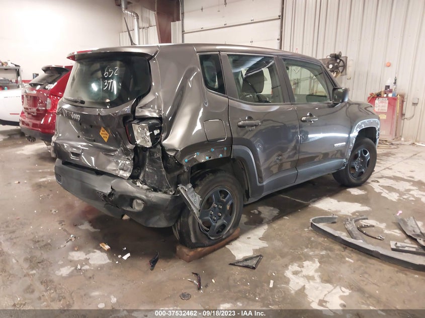 VIN ZACNJBAB6LPL32311 2020 JEEP RENEGADE SPORT