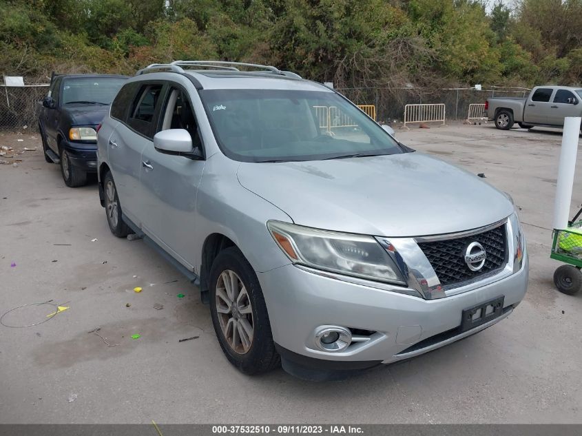 2013 NISSAN PATHFINDER SL - 5N1AR2MN0DC600965