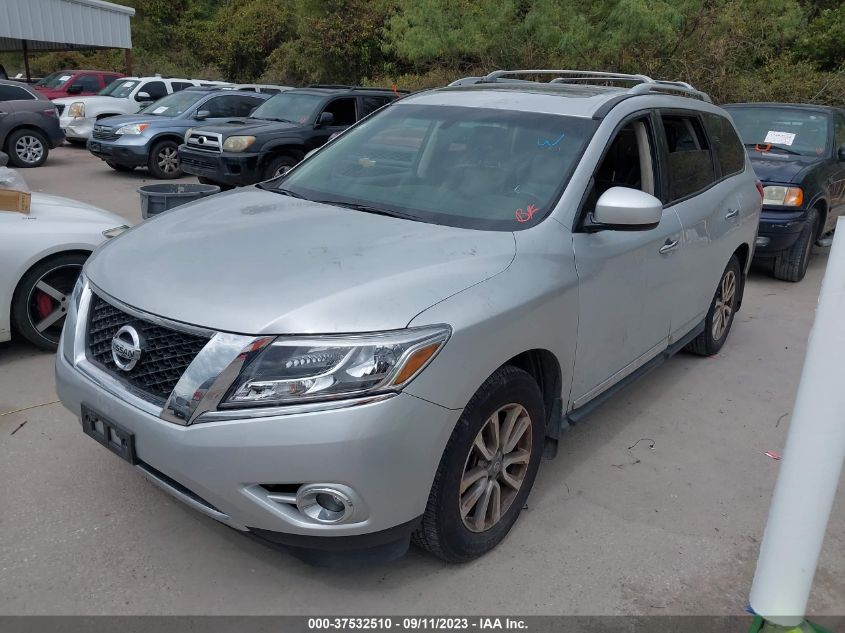 2013 NISSAN PATHFINDER SL - 5N1AR2MN0DC600965