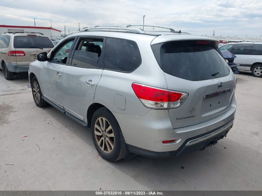 2013 NISSAN PATHFINDER SL - 5N1AR2MN0DC600965