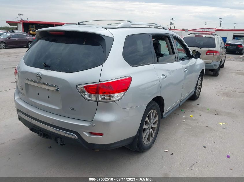 2013 NISSAN PATHFINDER SL - 5N1AR2MN0DC600965
