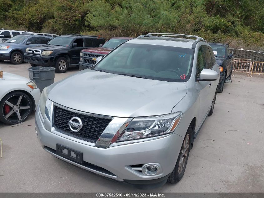 2013 NISSAN PATHFINDER SL - 5N1AR2MN0DC600965