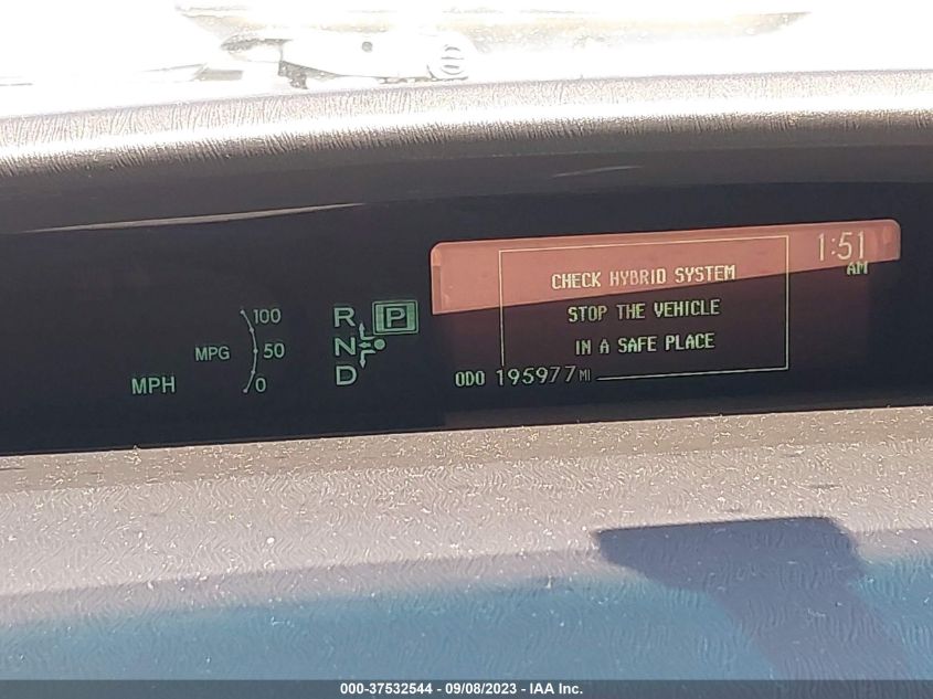 2013 TOYOTA PRIUS - JTDKN3DUXD1717563