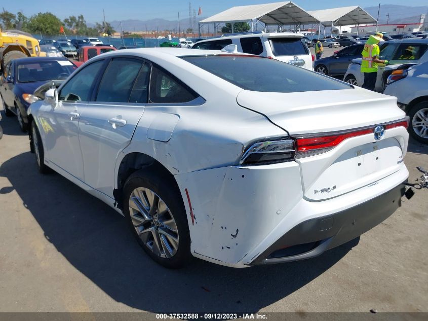 VIN JTDAAAAA0NA004680 Toyota Mirai XLE/LIMITED 2022 3