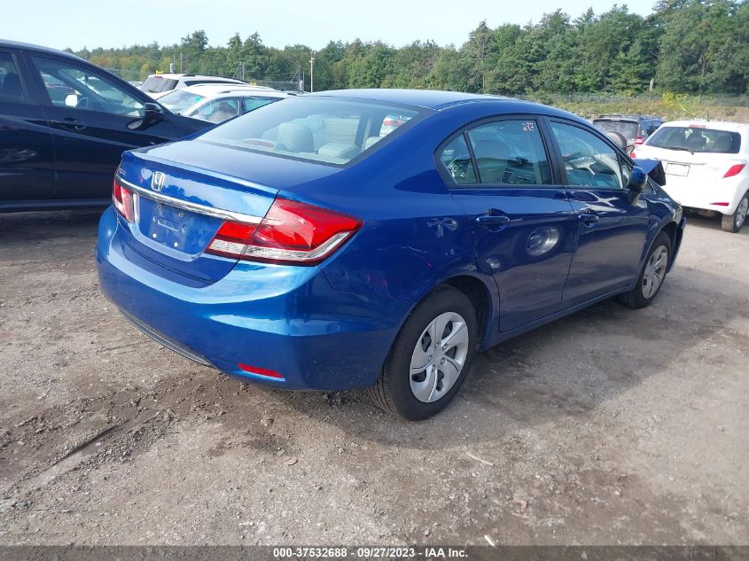 2015 HONDA CIVIC SEDAN LX - 19XFB2F53FE229114