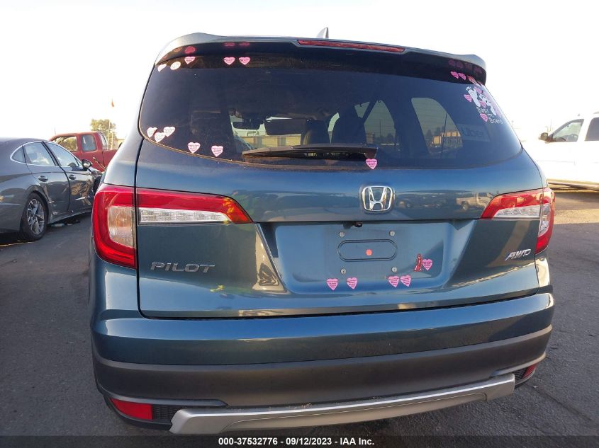 2022 HONDA PILOT EXL - 5FNYF6H57NB018511