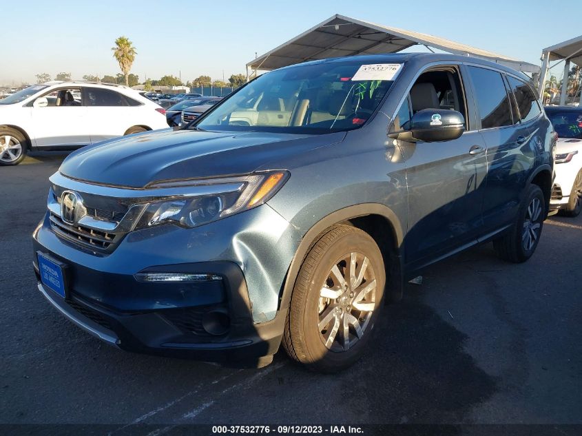 2022 HONDA PILOT EXL - 5FNYF6H57NB018511