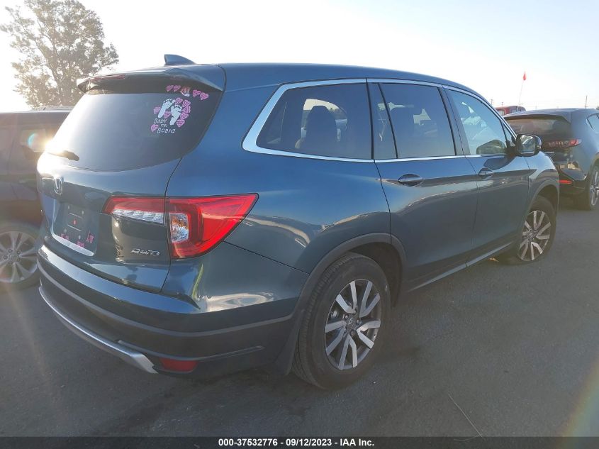 2022 HONDA PILOT EXL - 5FNYF6H57NB018511
