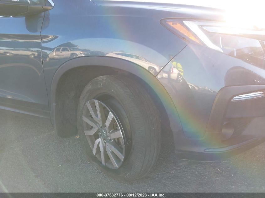2022 HONDA PILOT EXL - 5FNYF6H57NB018511