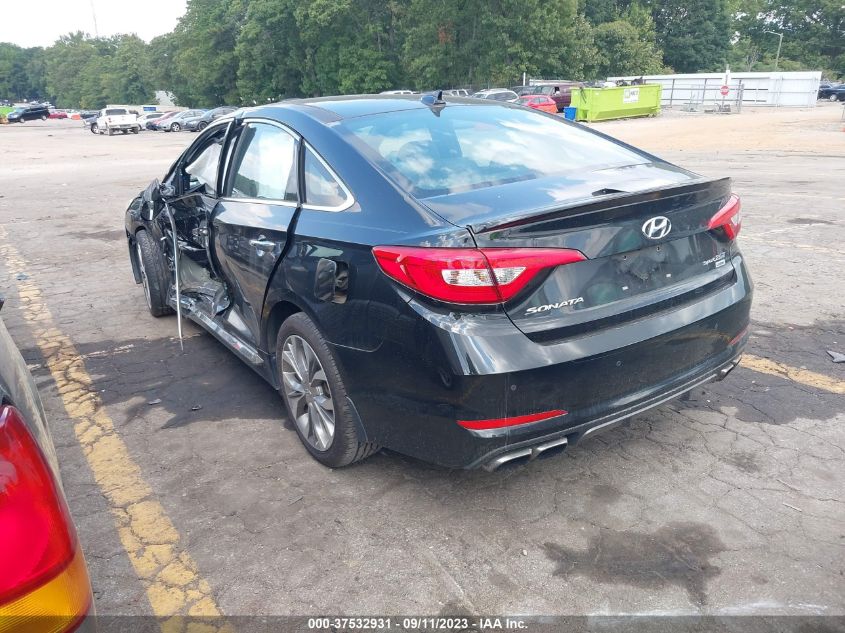 2015 HYUNDAI SONATA 2.0T LIMITED - 5NPE34AB8FH258573