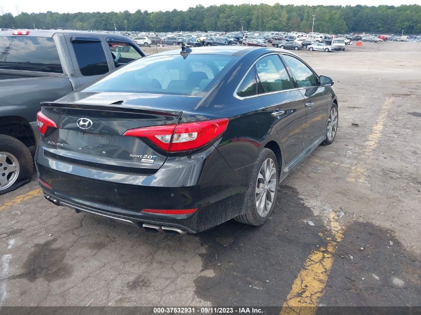 2015 HYUNDAI SONATA 2.0T LIMITED - 5NPE34AB8FH258573