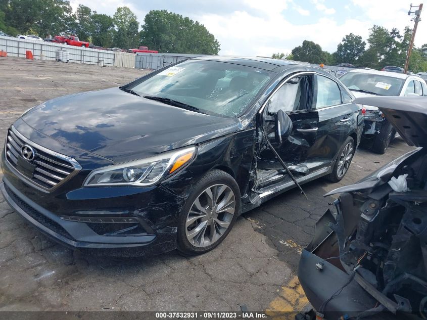 2015 HYUNDAI SONATA 2.0T LIMITED - 5NPE34AB8FH258573