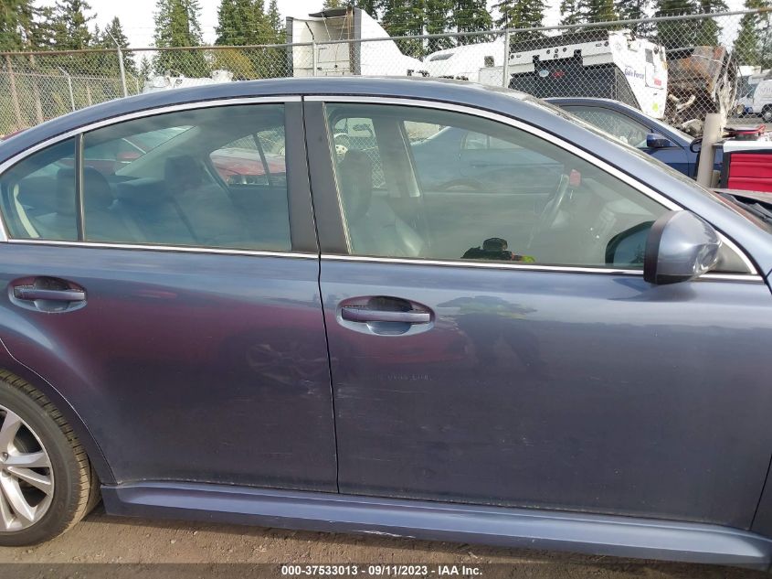 2013 SUBARU LEGACY 2.5I LIMITED - 4S3BMBJ68D3029617