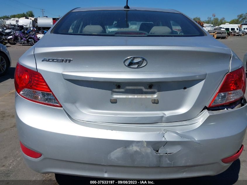 2013 HYUNDAI ACCENT GLS - KMHCU4AE9DU418165