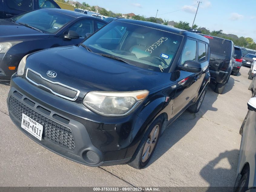 2014 KIA SOUL BASE - KNDJN2A28E7074721