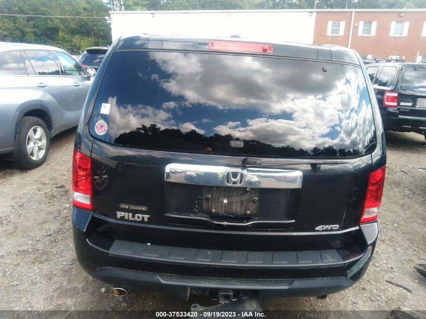 2013 HONDA PILOT EXL - 5FNYF4H51DB086239