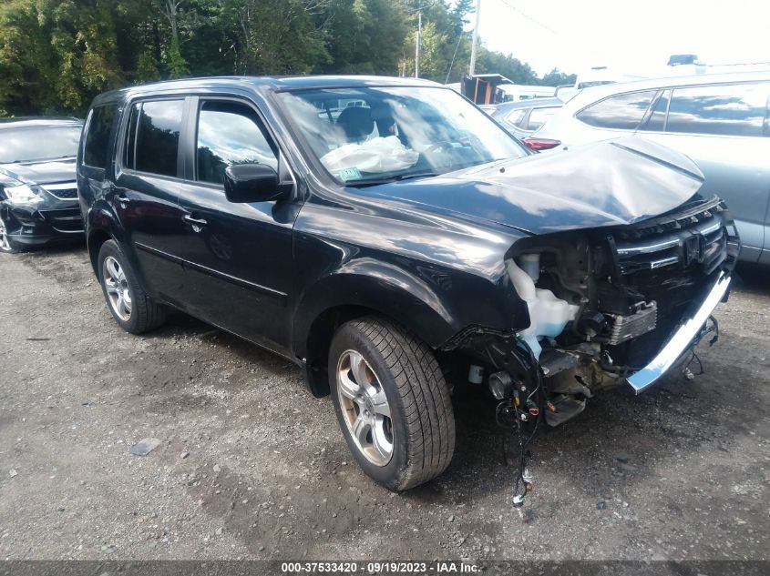 2013 HONDA PILOT EXL - 5FNYF4H51DB086239