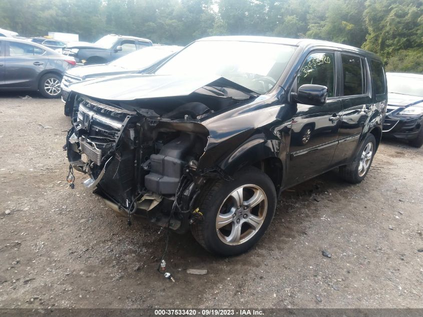 2013 HONDA PILOT EXL - 5FNYF4H51DB086239