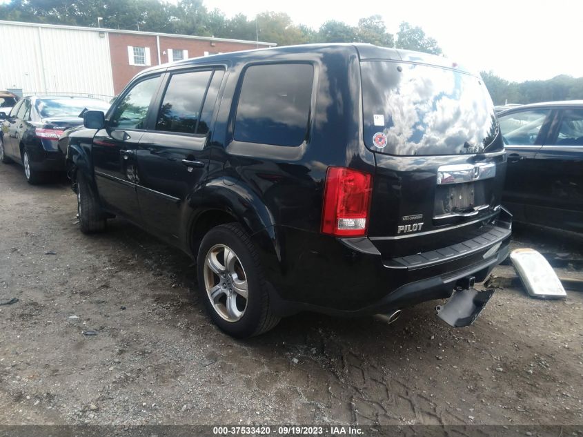2013 HONDA PILOT EXL - 5FNYF4H51DB086239