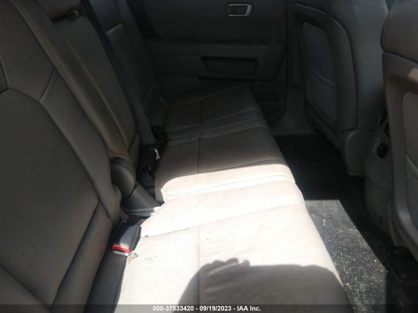 2013 HONDA PILOT EXL - 5FNYF4H51DB086239