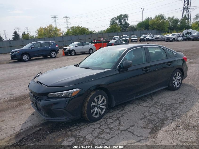 2022 HONDA CIVIC SEDAN LX - 2HGFE2F24NH116564